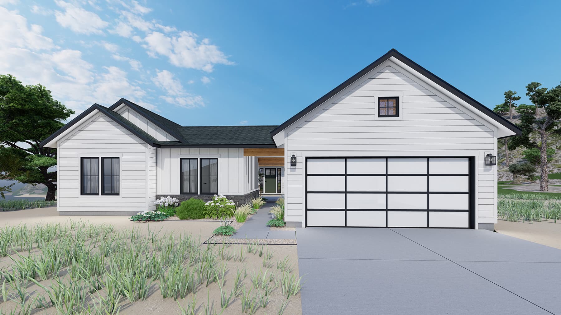 Heather Farmhouse Front