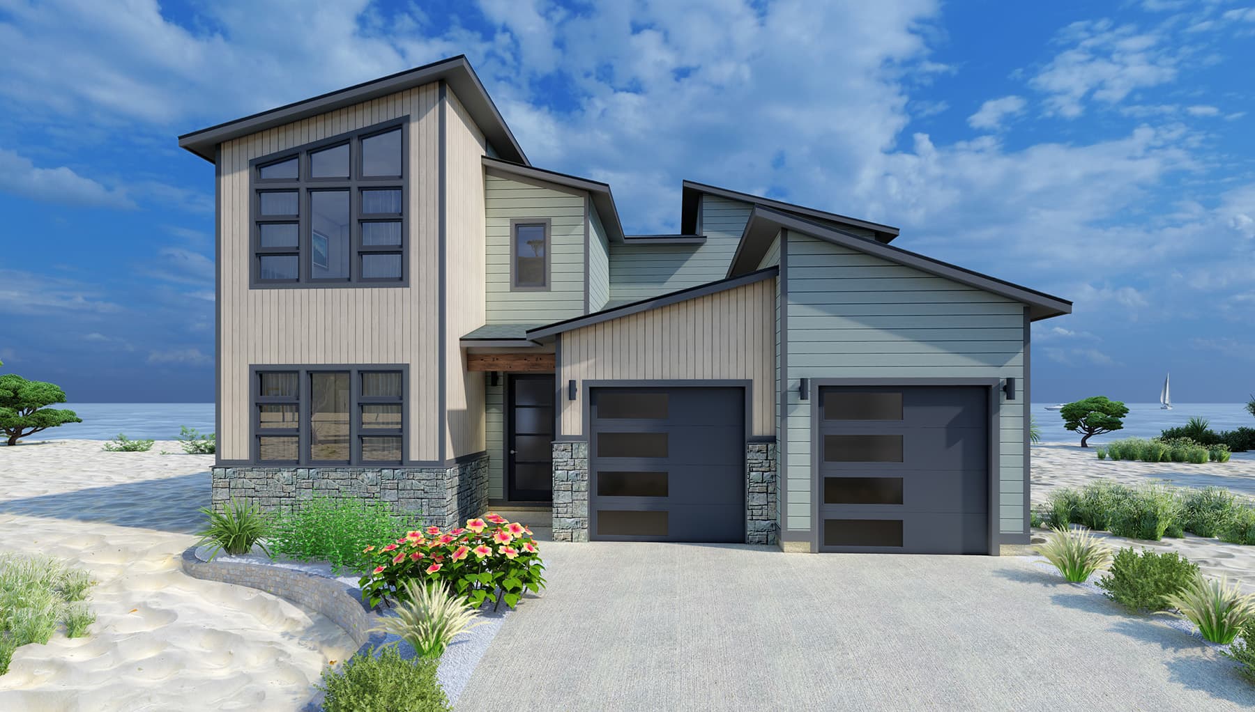 Seagrass Modern Front