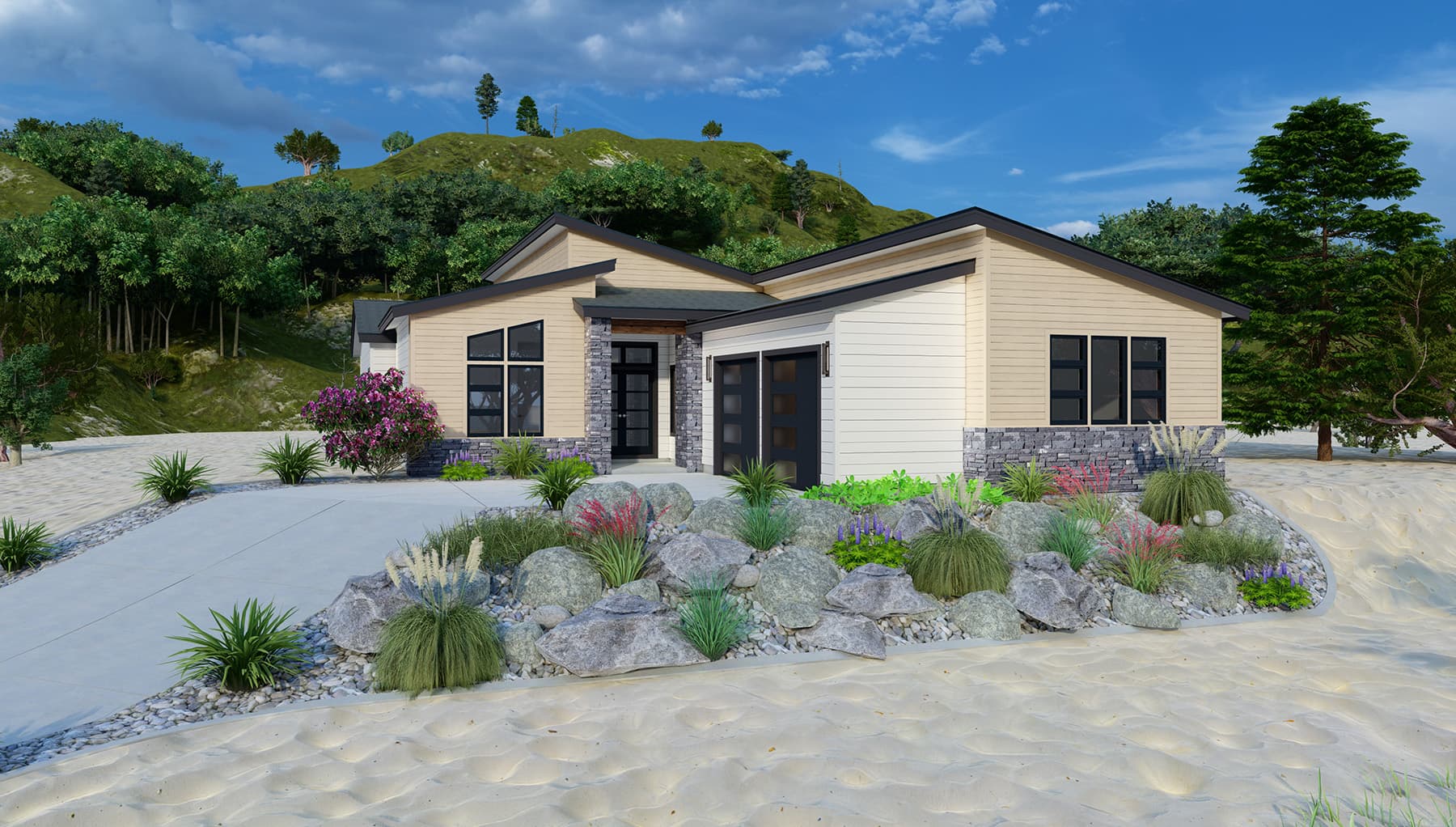 Verbena Modern Front