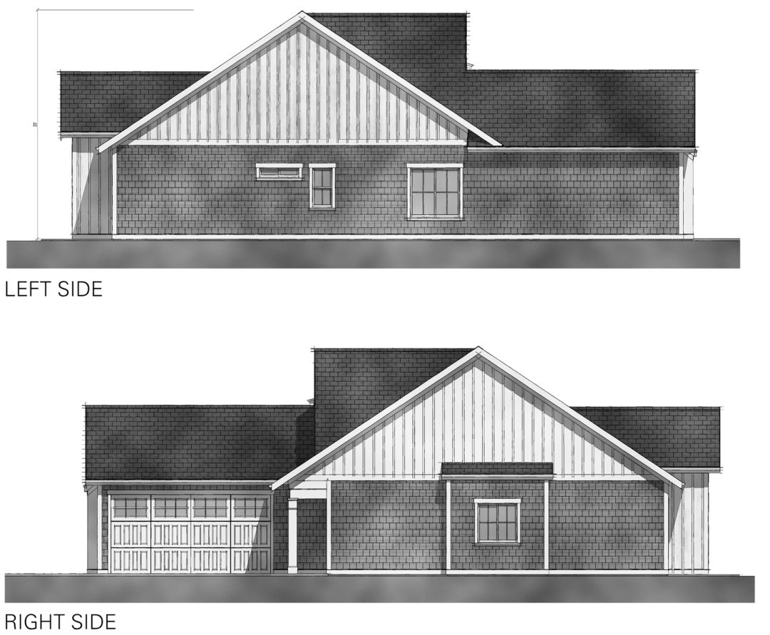 Side View of Langley home concepts